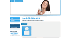 Desktop Screenshot of jan.berghmans.mijntandarts.be
