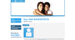 Desktop Screenshot of guy.vanravensteyn.mijntandarts.be