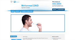 Desktop Screenshot of mohannad.zaid.mijntandarts.be