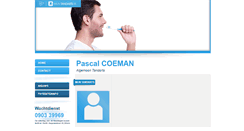 Desktop Screenshot of pascal.coeman.mijntandarts.be