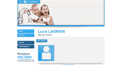 Desktop Screenshot of lucie.lagrain.mijntandarts.be