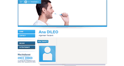 Desktop Screenshot of ana.dileo.mijntandarts.be