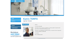 Desktop Screenshot of katrin.torfs.mijntandarts.be