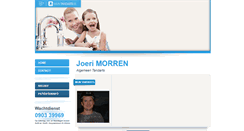 Desktop Screenshot of joeri.morren.mijntandarts.be