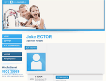 Tablet Screenshot of joke.ector.mijntandarts.be