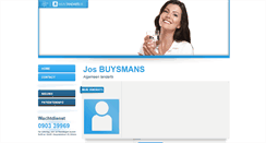 Desktop Screenshot of jos.buysmans.mijntandarts.be