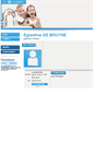 Mobile Screenshot of eglantine.debruyne.mijntandarts.be