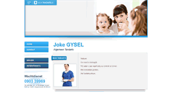 Desktop Screenshot of joke.gysel.mijntandarts.be