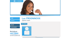 Desktop Screenshot of luc.frooninckx.mijntandarts.be