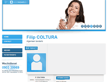Tablet Screenshot of filip.coltura.mijntandarts.be
