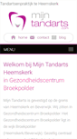 Mobile Screenshot of mijntandarts.com